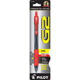 RED G2 RETRACTABLE GEL INK PEN