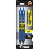 G2 GEL PEN .7 FINE BLUE PQ.2