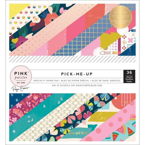 PAPER PAD GOLD FOIL PICK ME UP 6X6 36 SHEETS