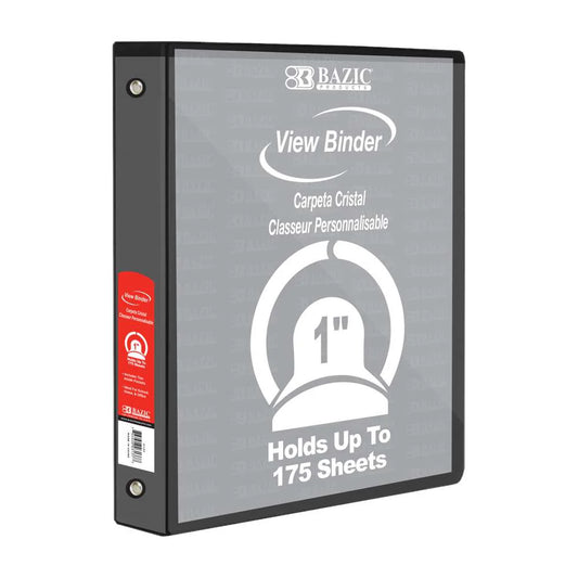 VIEW BINDER 1" BLACK