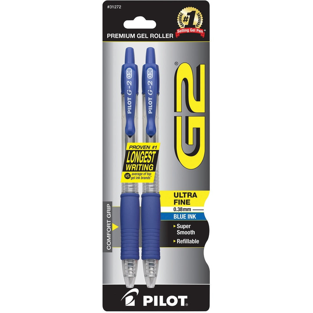 PT GEL INK G2 ULTRA FINE 0.38 BLUE (PQ.2)