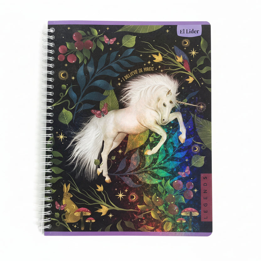Libreta Espiral Legends Fem Rayado Ventana | 160 pg