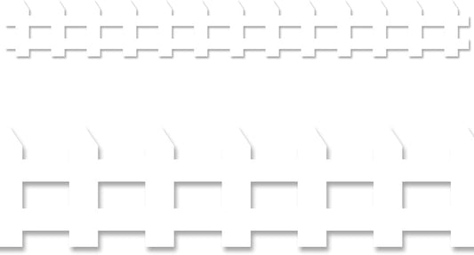 BORDER PICKET FENCE 48 FT. 24 STRIPS