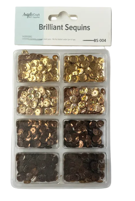 Brillant Sequins | Asst | Natural Colors
