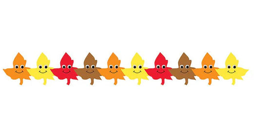 Happy Leaves Classroom Border