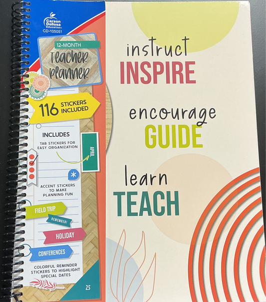 TRUE TO YOU TEACHER PLANNER SPIRAL