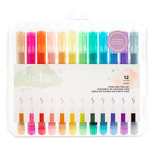 CREATIVE DEVOTION FINELINER PEN 12PCS