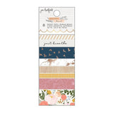 WASHI TAPE GOLD FOIL PEACEFUL HEART 8PCS