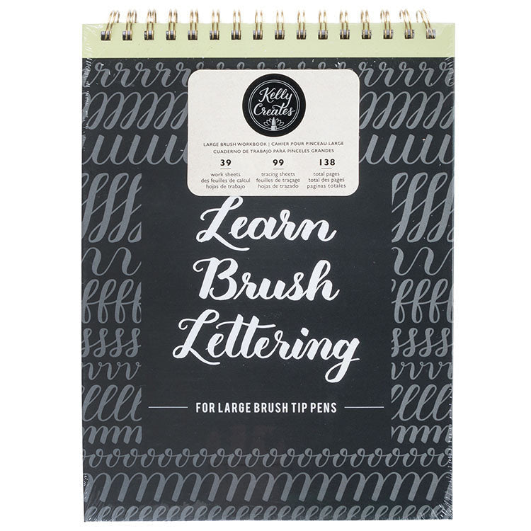 KELLY CREATES LARGE BRUSH WORKBOOK PAPER PAD 138P