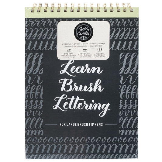 KELLY CREATES LARGE BRUSH WORKBOOK PAPER PAD 138P