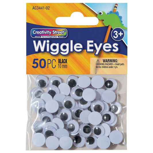 CREATIVITY STREET WIGGLE EYES 10MM