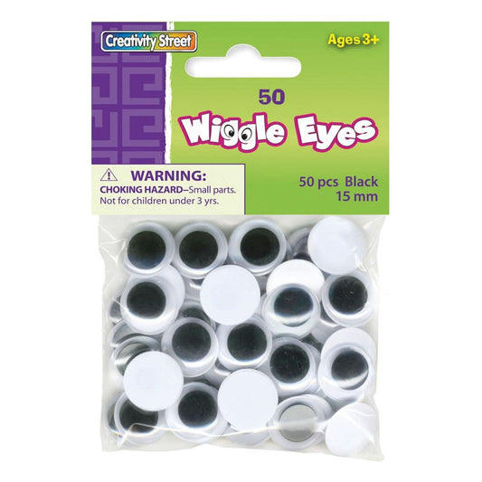 CREATIVITY STREET WIGGLE EYES 15MM