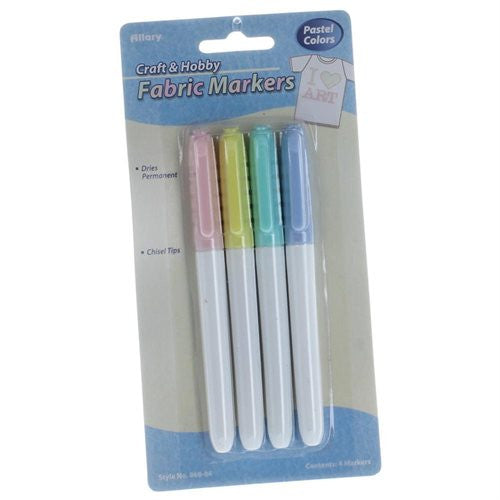 FABRIC MARKER ASST 4 PC