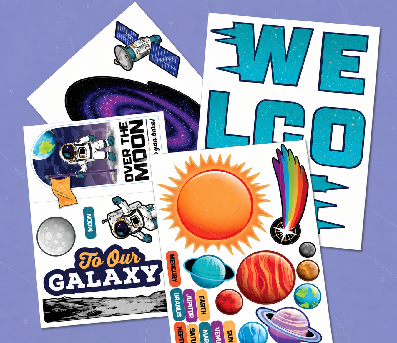 Welcome Bulletin Board Set Mission To Explore