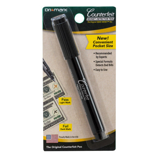 COUNTERFEIT DETECTION PEN POCKET SIZES