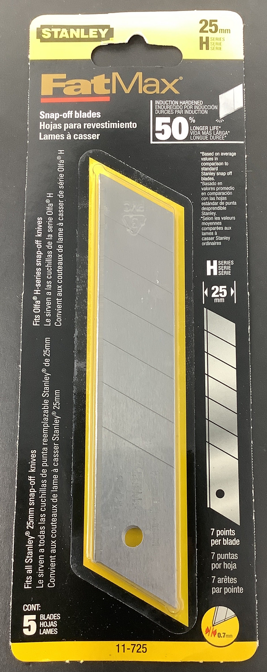 Fatmax snap off replacement 25mm 5pc