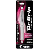 DR. GRIP PUREWHITE MEDIUM PINK/BLACK INK