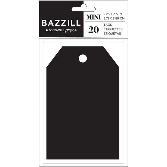 BLACKBERRY SWIRL TAGS MINI 20PCS (2.25X3.5IN)