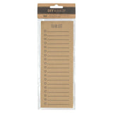 PAPER KRAFT LIST NOTEPAD