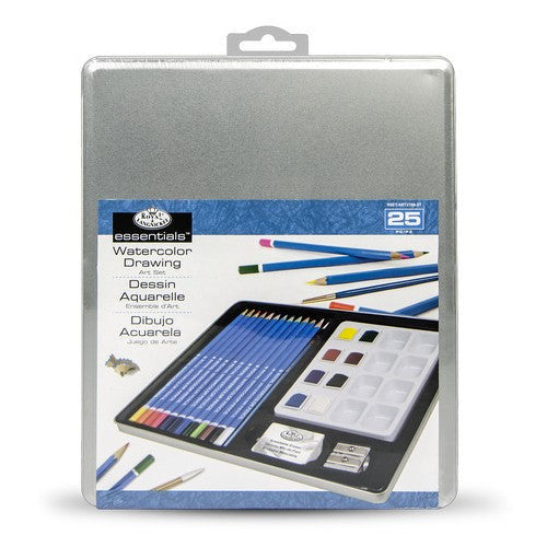 WATERCOLOR DRAWING ART SET 25 PC