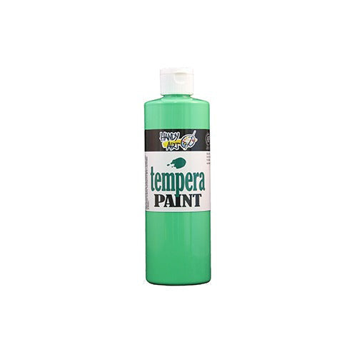 TEMPERA PAINT FLUORESC GREEN 16 ONZ