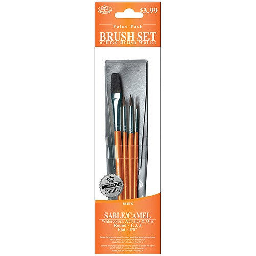 PINCELES #1,3,5 SET REDONDO MOD.C