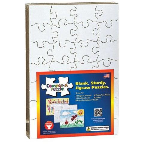 24 PUZZLES - 4" X 5.5" RECTANG 16 PC