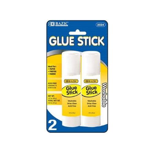 JUMBO GLUE STICK 36G/1.27OZ PQT.2