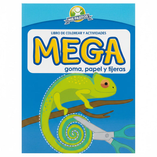 Libro Mega Goma, Papel y Tijera