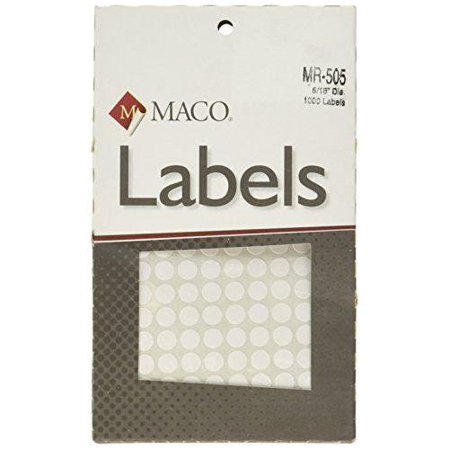 CODING LABEL 5/16" WHITE 1000 PC