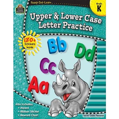 READY-SET-LEARN UPPERCASE AND LOWERCASE PRACTICE K