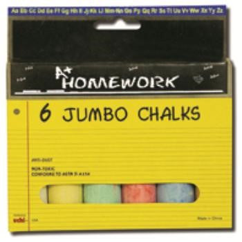 JUMBO SIDEWALK CHALK PQ.6