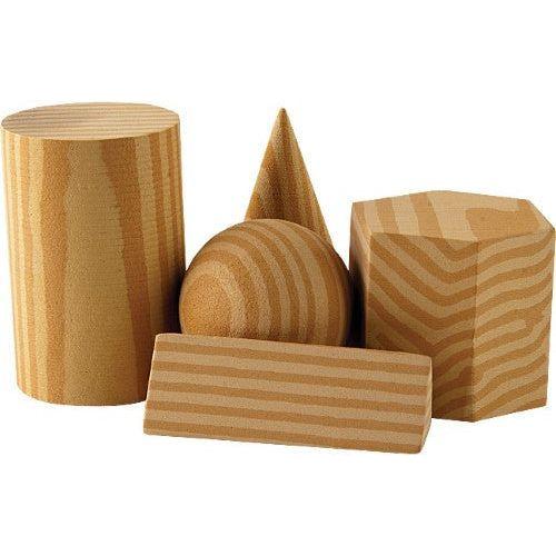 FOAM GEOMETRIC SOLIDS 8 PC