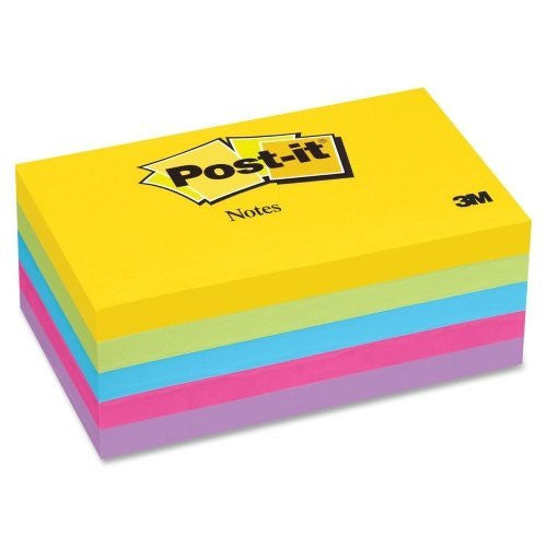 M3 POST IT NOTE 3X5 ULTRA COLORS #655-5UC