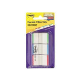 POST-IT DURABLE LINED GREEN-BLUE-RED