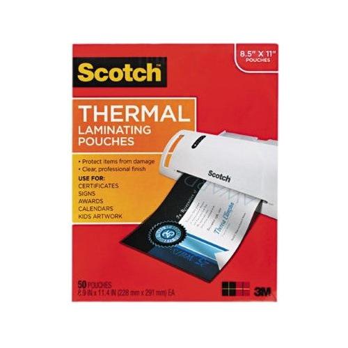 THERMAL POUCH LETTER 50CT