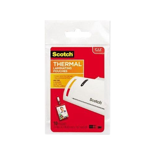 THERMAL POUCH ID SIZE 3" X 4"