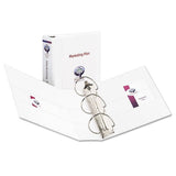 DURABLE D-RING BINDER 4" WHITE