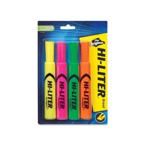 HI-LITER DESK STYLE ASST PQT.4