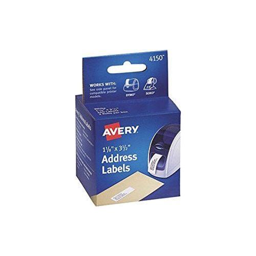 DIRECT THERMAL ADDRESS LABE 1-1/8" X 3-1/2" PQ.260