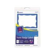 NAME BADGE LABELS BLUE 2-11/32" X 3-3/8" PQ.100