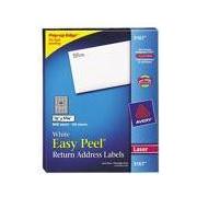 EASY PEEL ADDRESS LABELS 1/2" X 1-3/7" PQ.8000