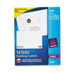 SHIPPING LABELS 3-1/2" X 5" PQ.400