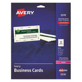BUSINESS CARD LASER 2" X 3-1/4" IVORY PQT.250
