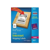 PAPER LABEL LASER WHITE 5 1/2" X 8 1/2"