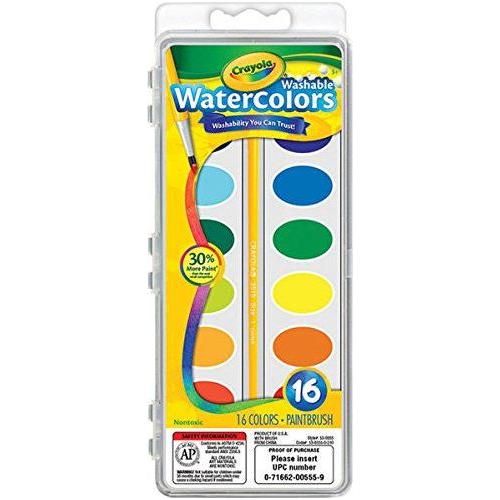 ACUARELAS 16 COLORES