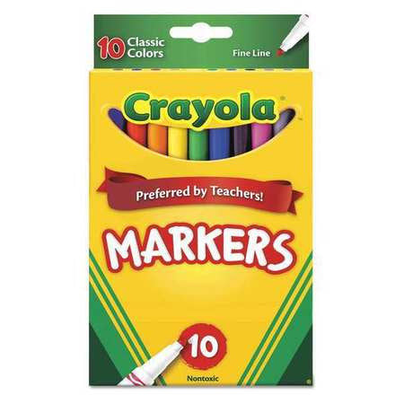 MARKERS FINE 10-COLORS CLASSIC