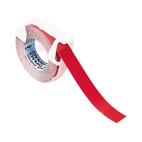 LABELS CASSETTE GLOSSY 3/8" X 12' RED