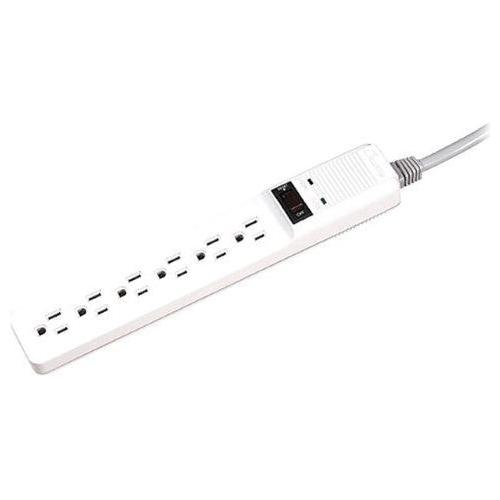 SURGE PROTECTOR 6-OUTLETS 6' CORD