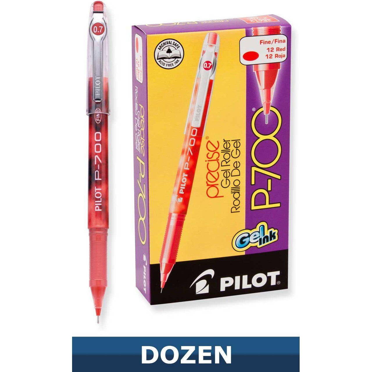 PRECISE GEL ROLLER P-700 RED FINE (CJ.12)